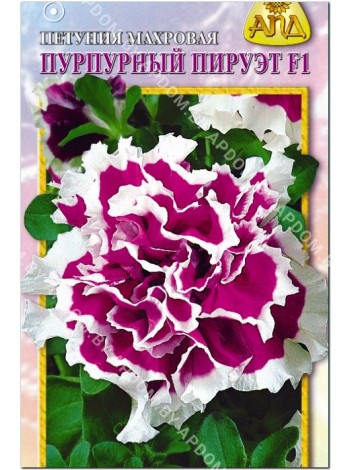 Петуния махровая Пурпурный Пируэт F1 (Petunia grandiflora )