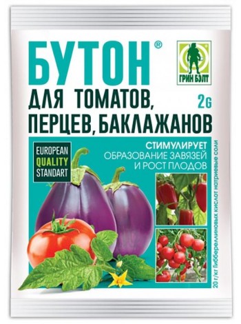 Стимулятор плодообразования БУТОН для томатов, перцев, баклажанов 2