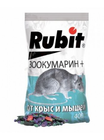 Rubit Зоокумарин + зерновая смесь 400 гр.